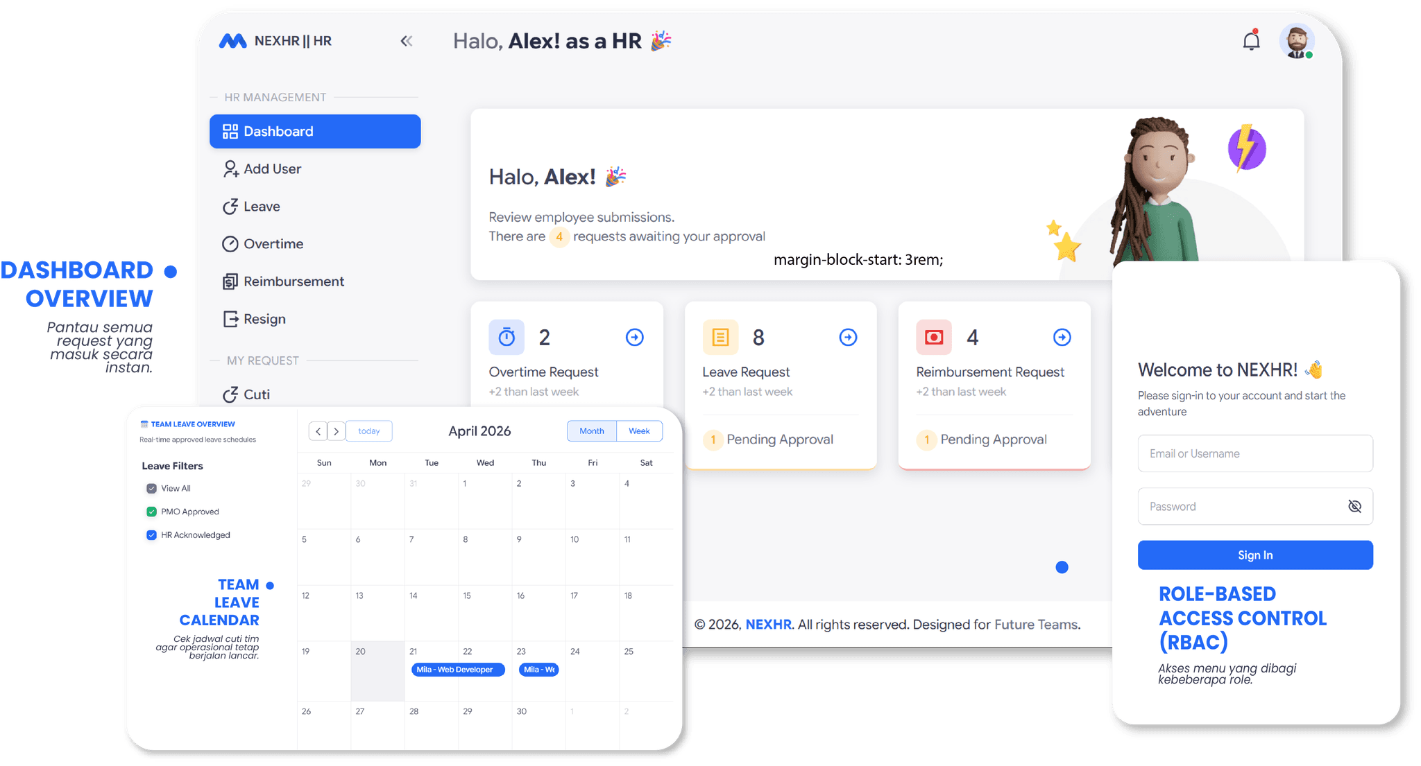 hero dashboard
